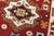 Kazak Runner 2'9'' X 7'8'' Red Wool Tribal Hand-Knotted Oriental Rug For Sale - Image 4 of 12