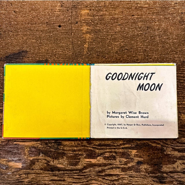 Rare "Goodnight Moon" Children's Book From 1947 For Sale - Image 10 of 16