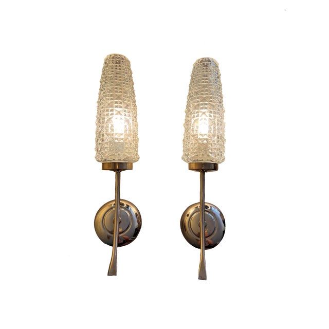 Mid-Century French Wall Lights, 1960s, Set of 2 For Sale - Image 10 of 10