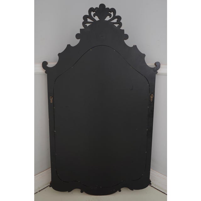 Stunning Chinoiserie Decorated Mirror For Sale - Image 11 of 11