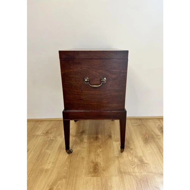 Antique George III Mahogany Callarette, 1800s For Sale - Image 6 of 11