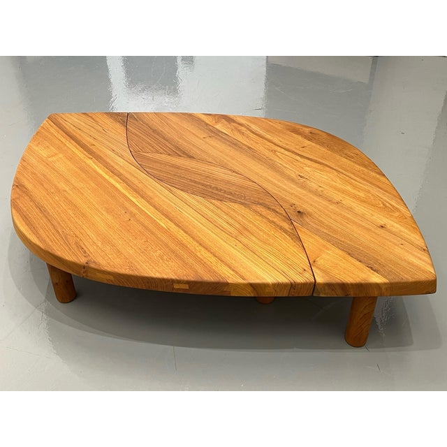 Pierre Chapo Original Wood Coffee Table Mid Century T22c For Sale - Image 14 of 14
