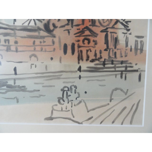 1959 "St. Mark's Venice" Framed Painting For Sale - Image 11 of 13