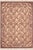 Shabby Chic Trellis 1990's Pak-Persian Ivory/Pink Wool Rug - 6'3'' X 9'1'' For Sale - Image 9 of 9