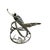 Early 21st Century Modern Industrial Metal Sea Turtle Sculpture on Display Base, Coastal, 29"w For Sale In Tulsa - Image 6 of 12