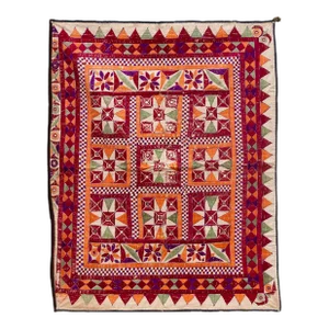 Antique Multicolor Kutch Wall Tapestry