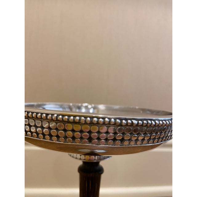 John Hardy Sterling Silver Pedestal Compote For Sale - Image 4 of 9