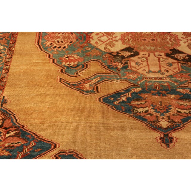 Textile Nazmiyal Collection Antique Persian Bakshaish Rug For Sale - Image 7 of 14