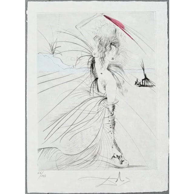 Salvador Dali, La Botte violette, 1969, Etching For Sale - Image 6 of 7