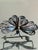 Mid Century Italian 800 Silver Filigree Butterfly Brooch For Sale - Image 9 of 15