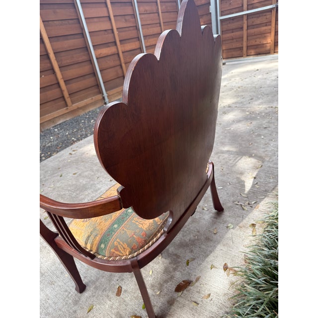 Mid 20th Century Mid 20th Century Italian Grotto Hand Carved Settee For Sale - Image 5 of 7