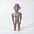 Early 20th Century Kongo Double Sided Male and Female Wood Figure For Sale - Image 9 of 13
