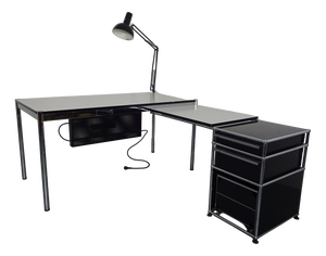 Large Desk by Fritz Haller and Paul Schärer for USM Haller, Switzerland, 1990s