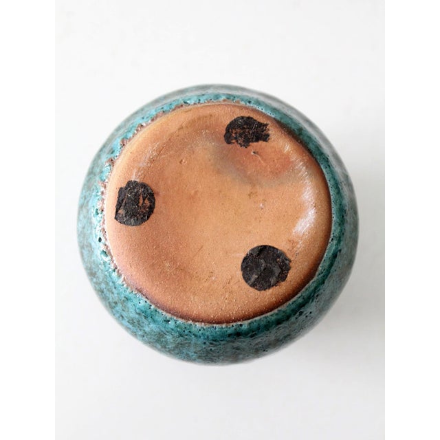 Vintage Studio Pottery Vase For Sale - Image 9 of 9