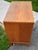 Brown John Stuart Walnut Nightstand Mid Century Modern Vintage 3 Drawer Chest Brass For Sale - Image 8 of 15