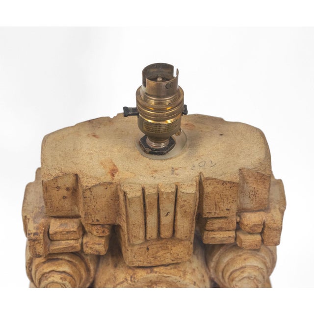 Large Brutalist Sculptural Totem Studio Floor Lamp by Bernard Rooke, England, 1970s For Sale - Image 10 of 16