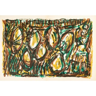 Serge Hélia, Abstract Composition, 1963, Lithograph For Sale
