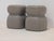 Textile Lepli Ottomans from Poltrona Frau, Set of 2 For Sale - Image 7 of 13