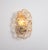 Amber Bubble Glass Sconce by Helena Tynell for Limburg, Germany, 1960s For Sale - Image 9 of 16