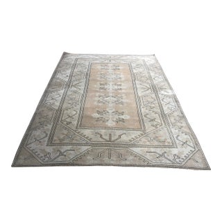 Vintage Handmade Tribal Turkish Rug For Sale