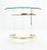 Metal Vintage Mid Century Charles Hollis Jones Round Lucite and Brass Side Table For Sale - Image 7 of 9