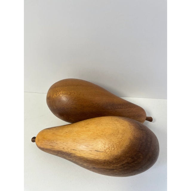 Wood Vintage Dansk Wooden Fruit Bowl Set- 21 Pieces For Sale - Image 7 of 11