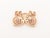 Mid 20th Century Vintage Rose Gold, Diamond, and Ruby Pendant For Sale - Image 5 of 8