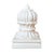 Stone Mid 20th Century Hand-Carved Marble Paperweight / Bookend, Orb Style For Sale - Image 7 of 17