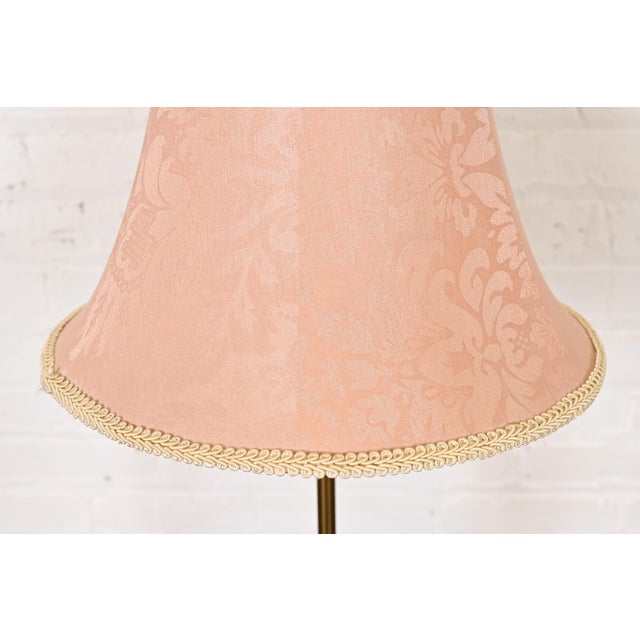 Brass Ralph Lauren Style Art Deco Brass Table Lamps, Pair For Sale - Image 8 of 15