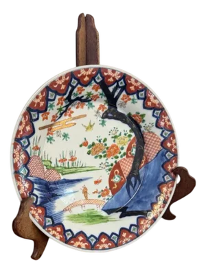 Antique Japanese Imari Plate, 1900s