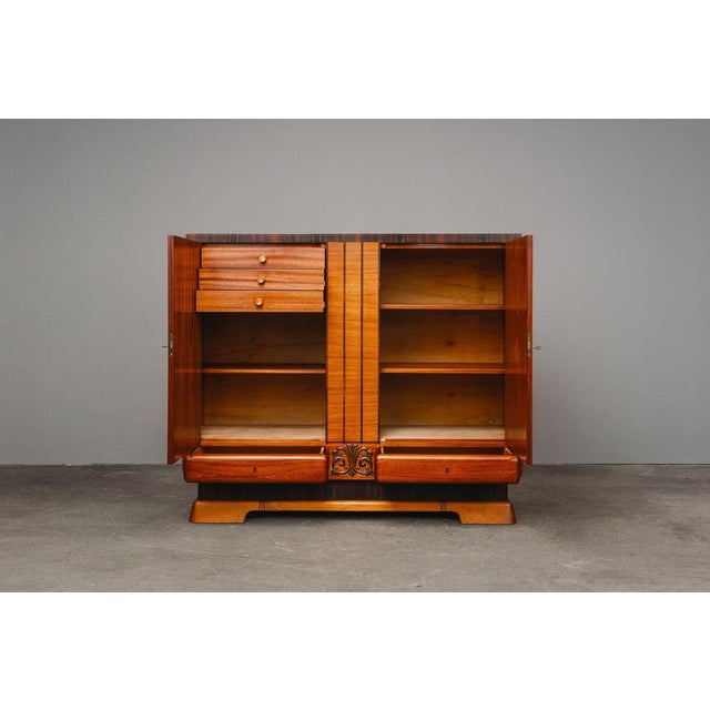 Art Deco Style Sideboard in Mahogany For Sale - Image 4 of 18