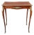 Alexandre Hugnet Kingwood and Tulipwood Parquetry Gilt Bronze Tea Table, Circa 1880s For Sale