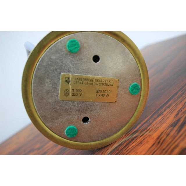 Table Lamps by Jablonecké Sklárny, 1970s, Set of 2 For Sale - Image 10 of 11