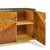 Pierre Cardin Mid 20th Century Burlwood and Brass Credenza For Sale - Image 9 of 11