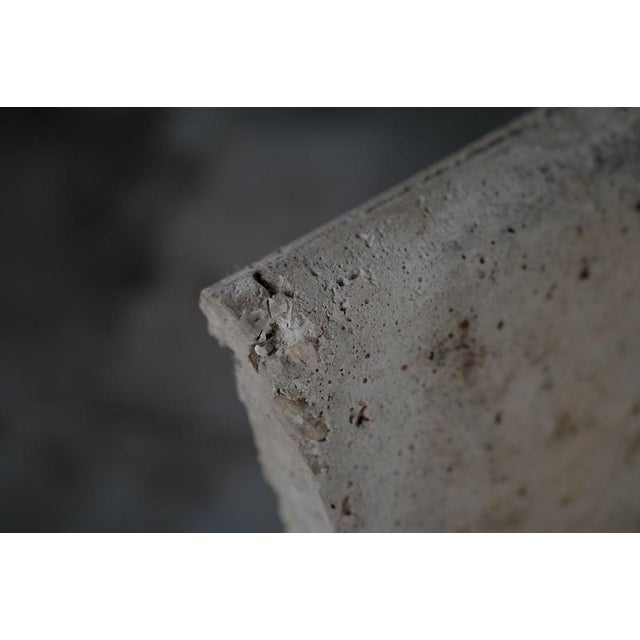 Gray Concrete Zig Zag Chairs, France, 1970s, Set of 2 For Sale - Image 8 of 18