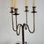 Italian Four-Arm Silverplate Candelabrum with Authentic Patina, 1930s For Sale - Image 6 of 11
