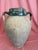 Antique 19th Century Turkish Terracotta Olive Oil Jar With Green Glaze Patina For Sale - Image 4 of 14