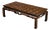 Vintage Chinoiserie Rectangular Lacquered Coffee Table For Sale