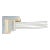 Memphis Group Style Wall Mounted Textile Rack / Towel Rack / Scarf Display For Sale