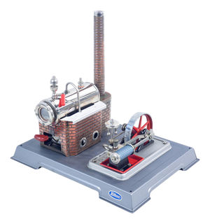 Toy Steam Engine from Wilesco, Germany, 1970s