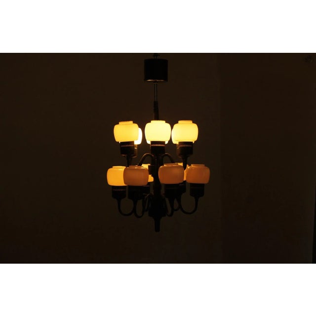 1960s Swedish T-527 Chandelier by Hans-Agne Jakobsson for Hans-Agne Jakobsson Ab Markaryd, 1960s For Sale - Image 5 of 6