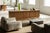 A rare and masterfully crafted example of Belgian brutalist design from the 1970s, this five-door sideboard from the...