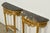 Pair of 18th Century French Louis XVI Giltwood Demilune Tables For Sale - Image 13 of 18