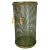 Hollywood Regency Gilded Metal Umbrella Stand from Li Puma, Firenze, Italy, 1950s For Sale