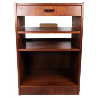 Danish Teak Nightstand, 1960s For Sale