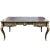 Black 1950s Large Louis XV Style Bureau Plat Boulle Marquetry For Sale - Image 8 of 8