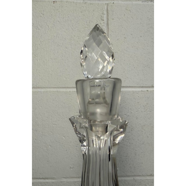 Bronze Antique Ornate Silverplate Bronze Over Glass Liquor Carafe Decanter Bottle Jar For Sale - Image 8 of 13