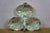 Antique Deans Burslem Dresden Green Chintz Divided Clover Dish 13" For Sale - Image 12 of 14