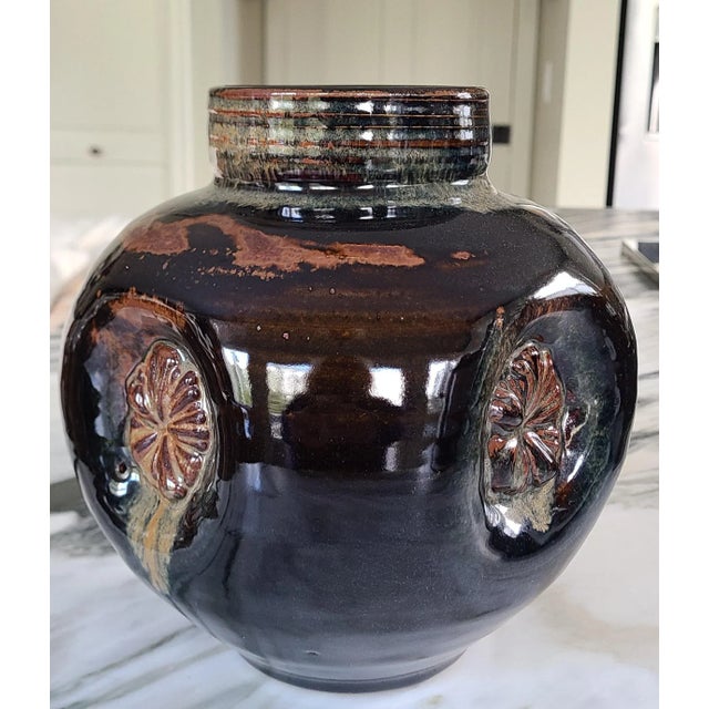 Vintage Royce Yoder Studio Art Pottery Vase For Sale - Image 12 of 13