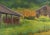 This landscape oil painting was painted onsite, "en plein air" in Bath County, Virginia, near the Cowpasture River. The...